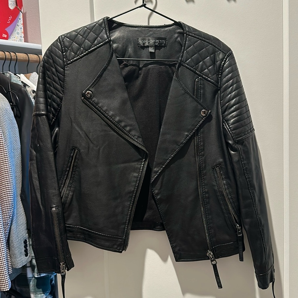 Top Shop Leather Jacket